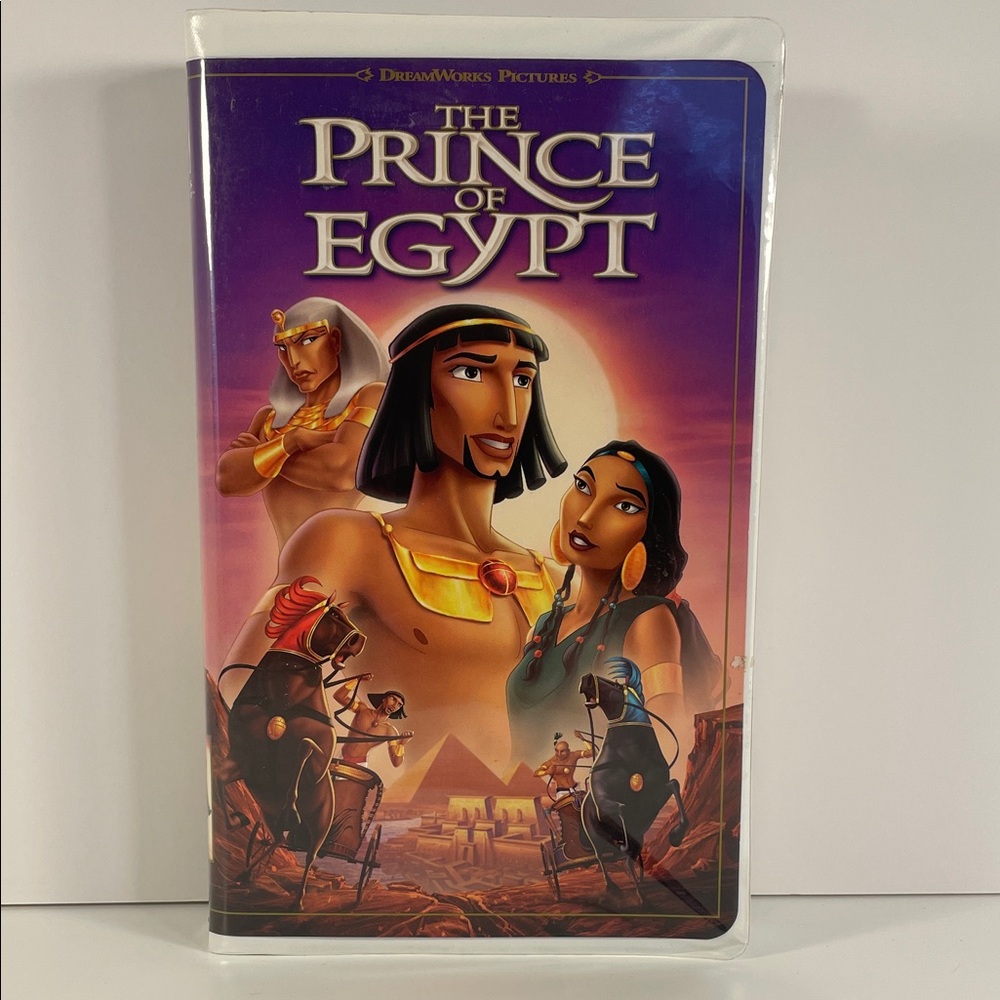 Dreamworks The Prince of Egypt VHS - Purple and Gold